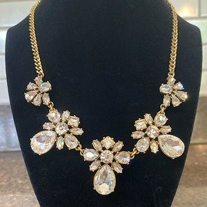 J. Crew Crystal Statement Necklace